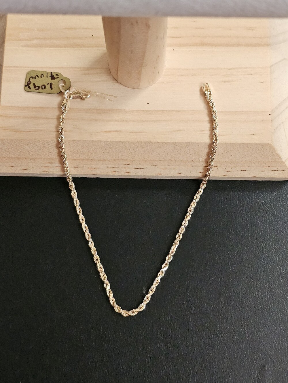 14k Gold Bracelet 7.25 Inch